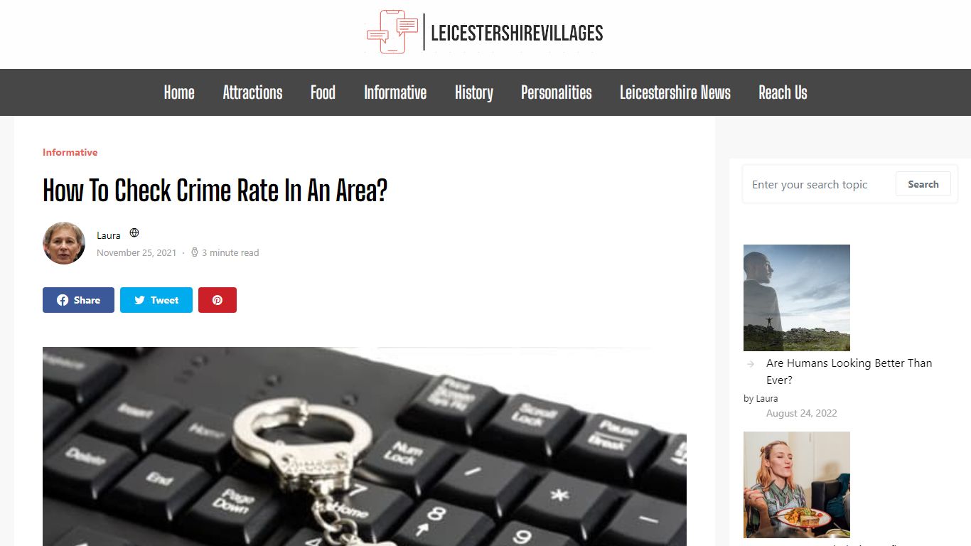 How To Check Crime Rate In An Area? - leicestershirevillages.com